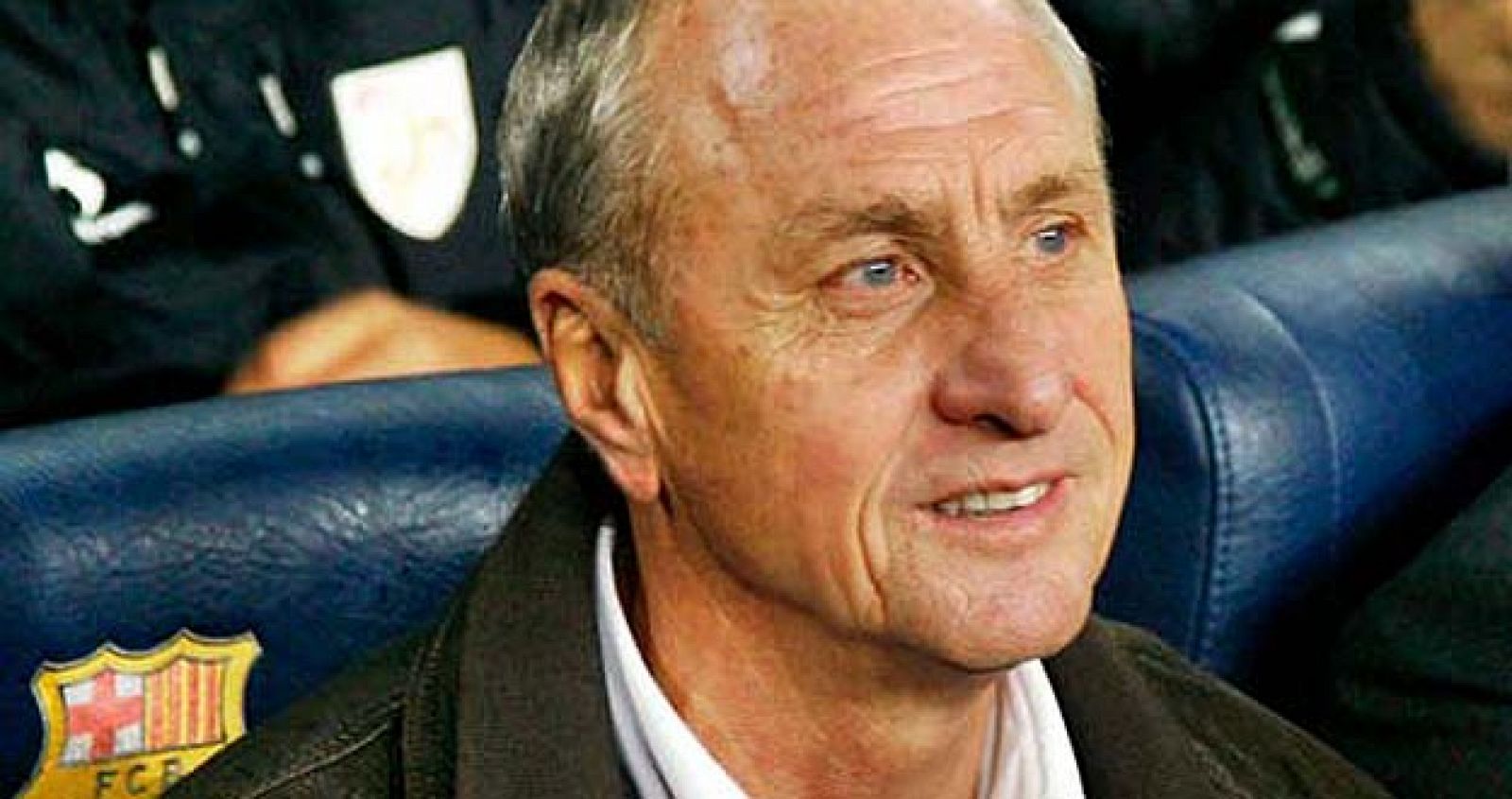 Cruyff en su etapa como entrenador del FC Barcelona.