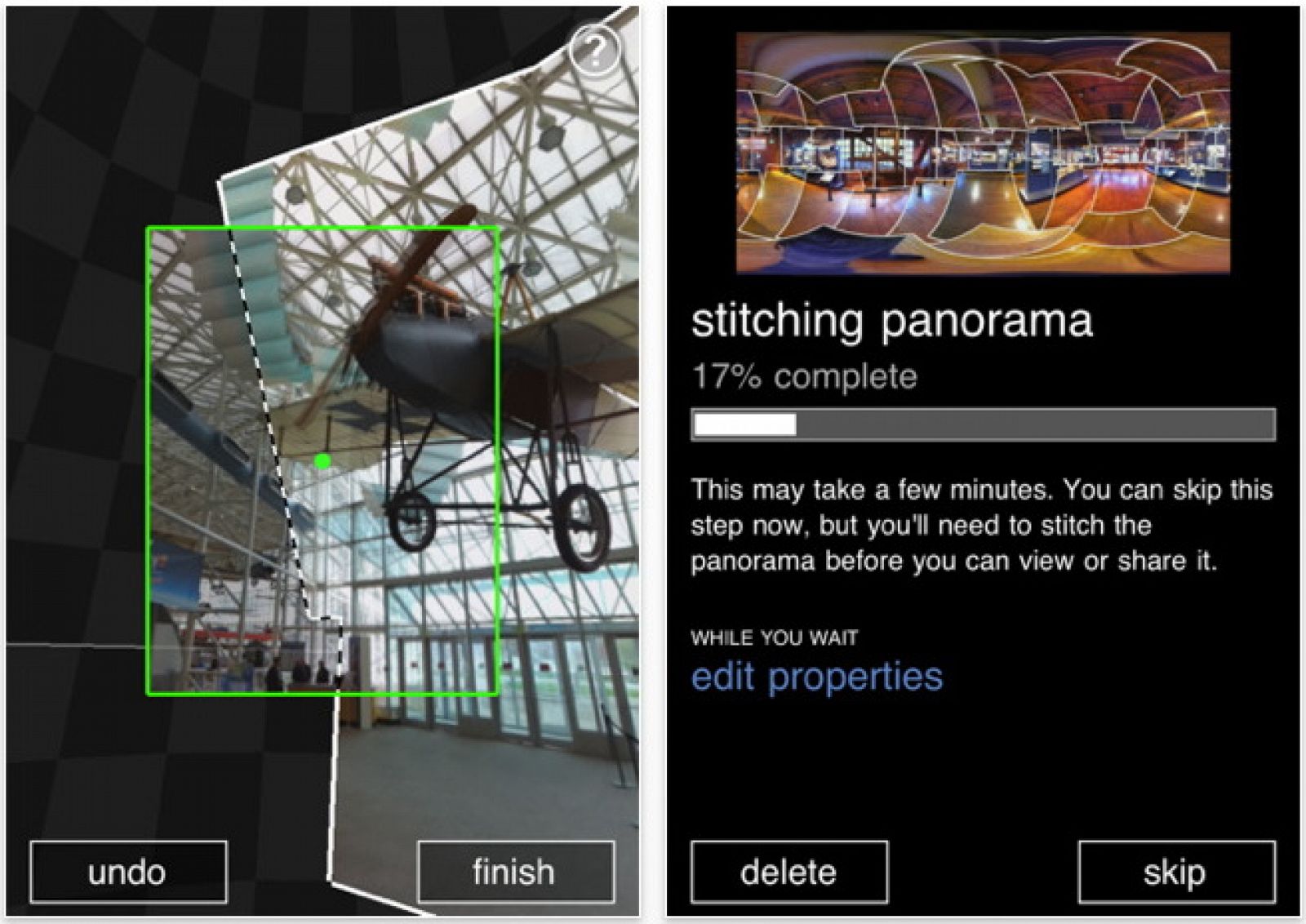 Photosynth es una aplicación fotográfica de Microsoft para hacer panorámicas que ahora funciona también en los dispositivos de Apple