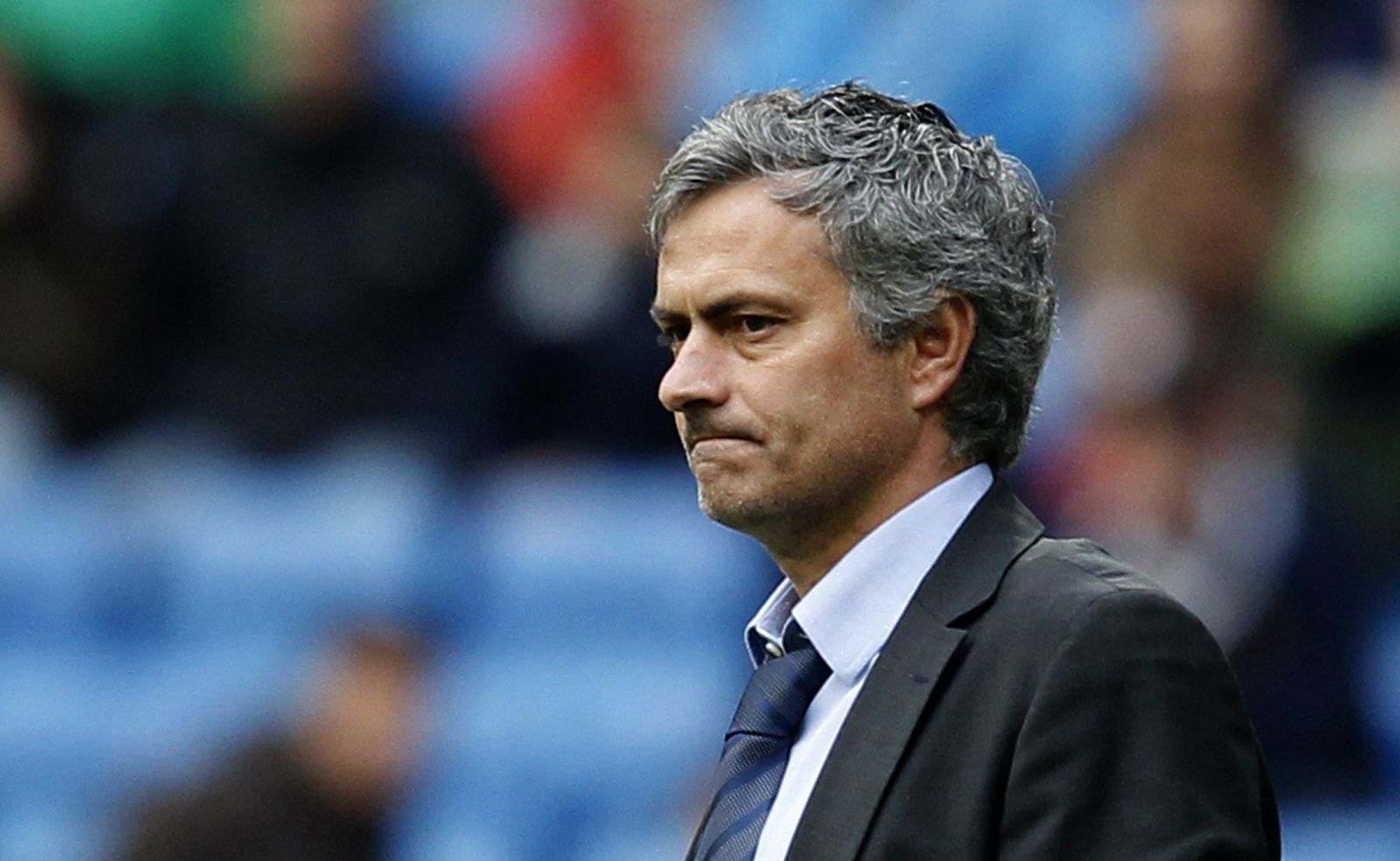 El entrenador del Real Madrid, José Mourinho, durante un encuentro esta temporada.