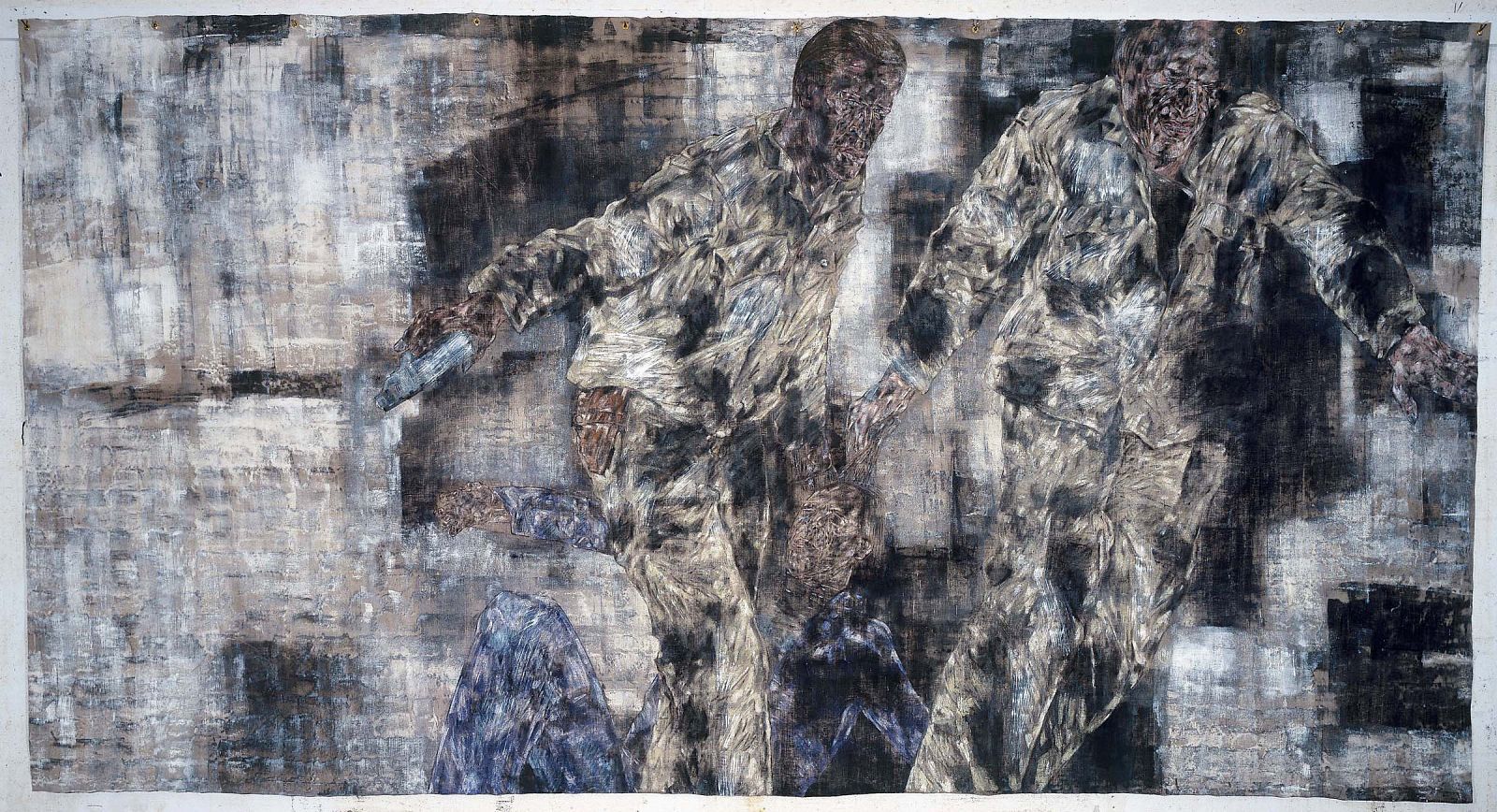 Leon Golub. 'The Prisioner' (El prisionero) (1989).