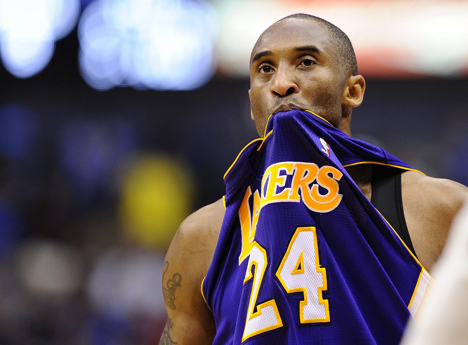 El jugador de los Lakers Kobe Bryant.