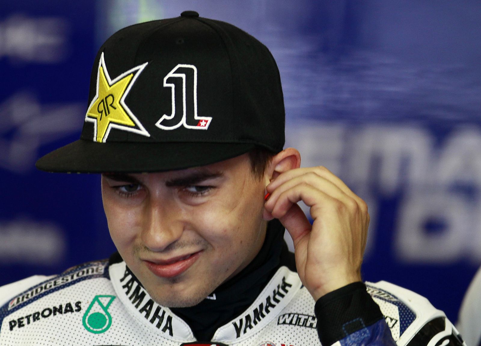 Lorenzo no ha tenido un buen dñia en los entrenos de Le Mans.