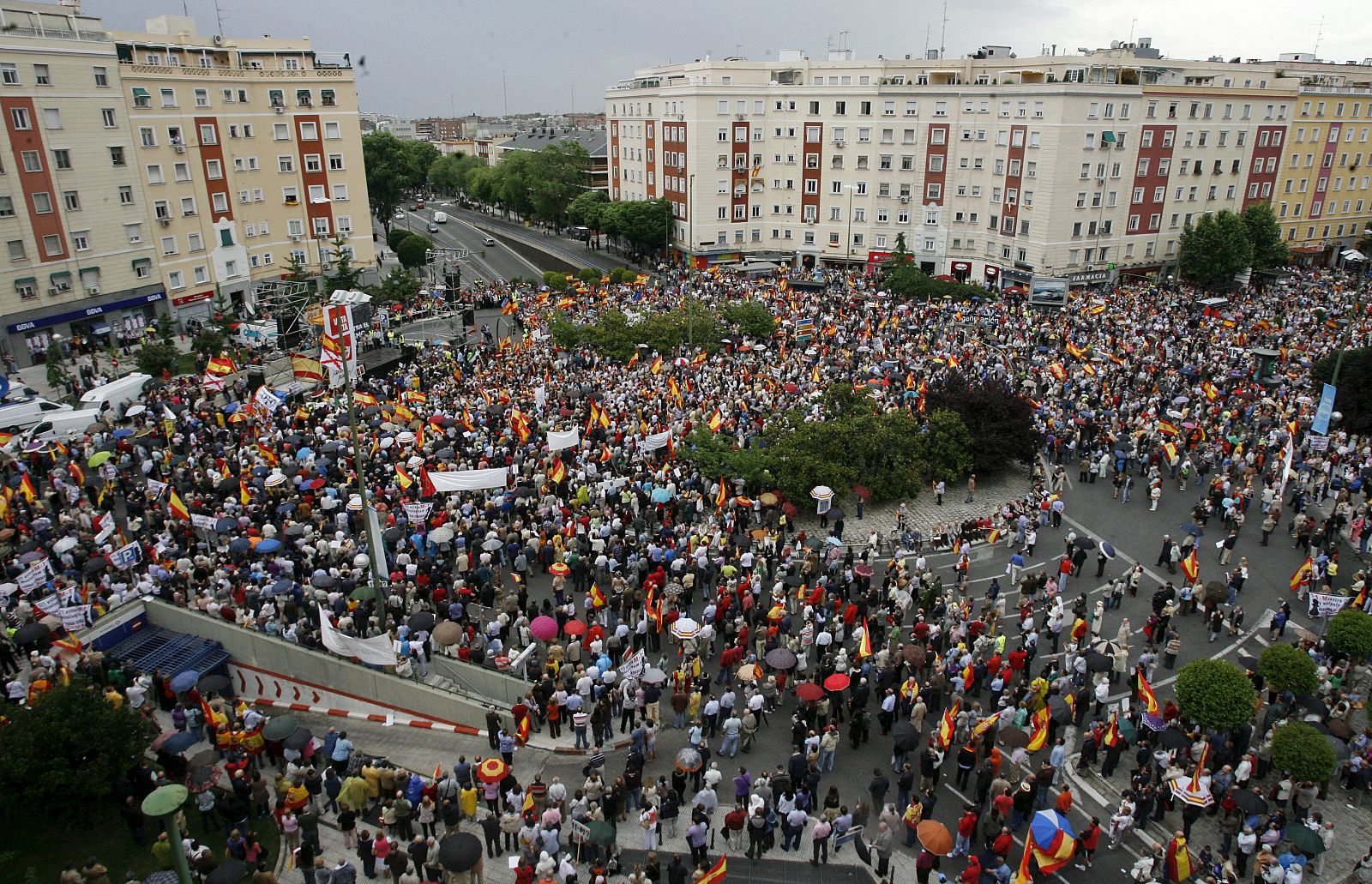 LAS VÍCTIMAS DEL TERRORISMO SE CONCENTRAN HOY CONVOCADAS POR VOCES CONTRA EL TERRORISMO