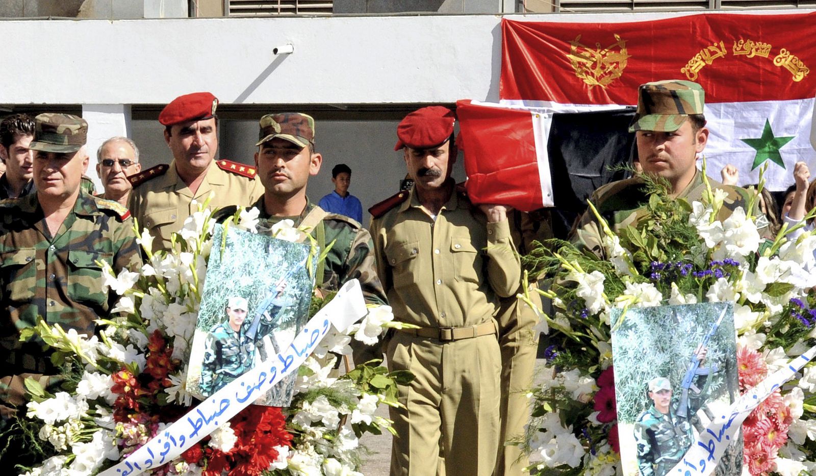 FUNERAL DE UN OFICIAL EN DAMASCO