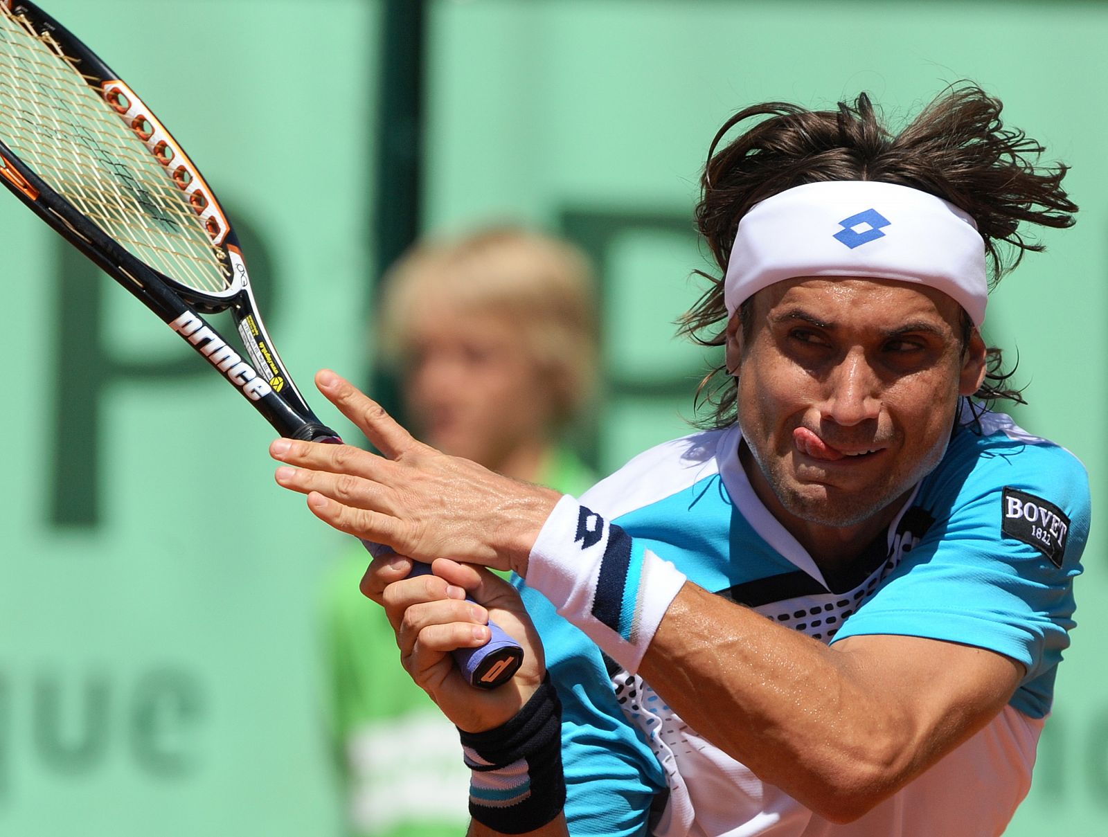 David Ferrer en Roland Garros