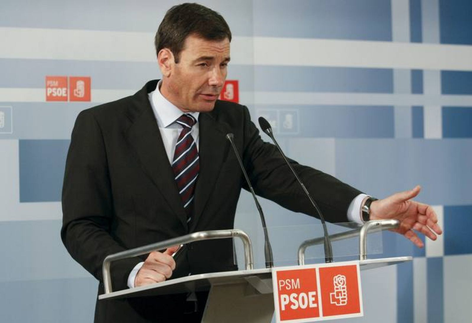  Tomás Gómez, secretario general del PSM-PSOE