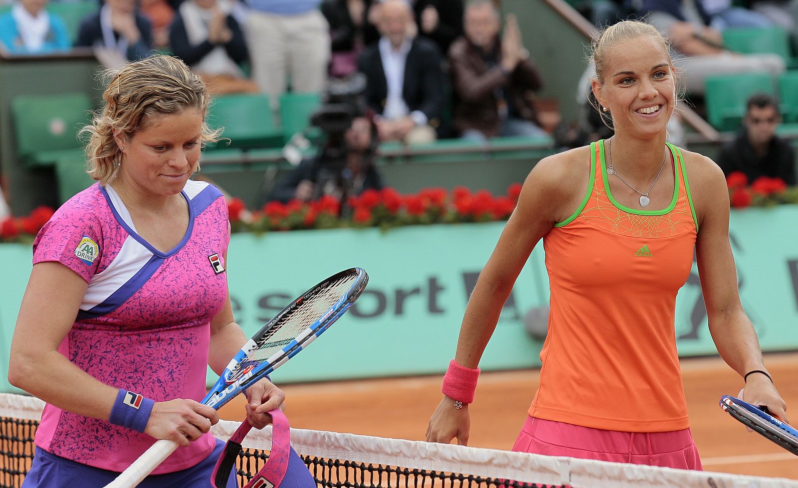 Rus elimina a Clijsters