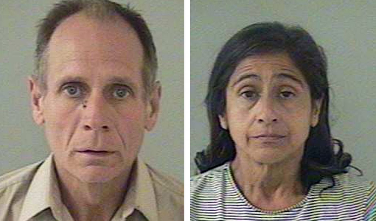 El matrimonio Garrido, Phillip y Nancy, condenado por el secuestro y la violación de Jaycee Dugard durante 18 años.