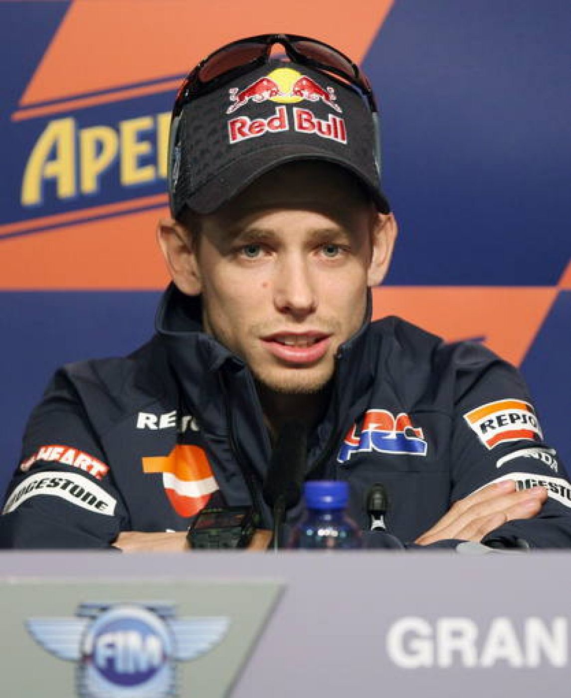 Casey Stoner es segundo en la clasificación general.