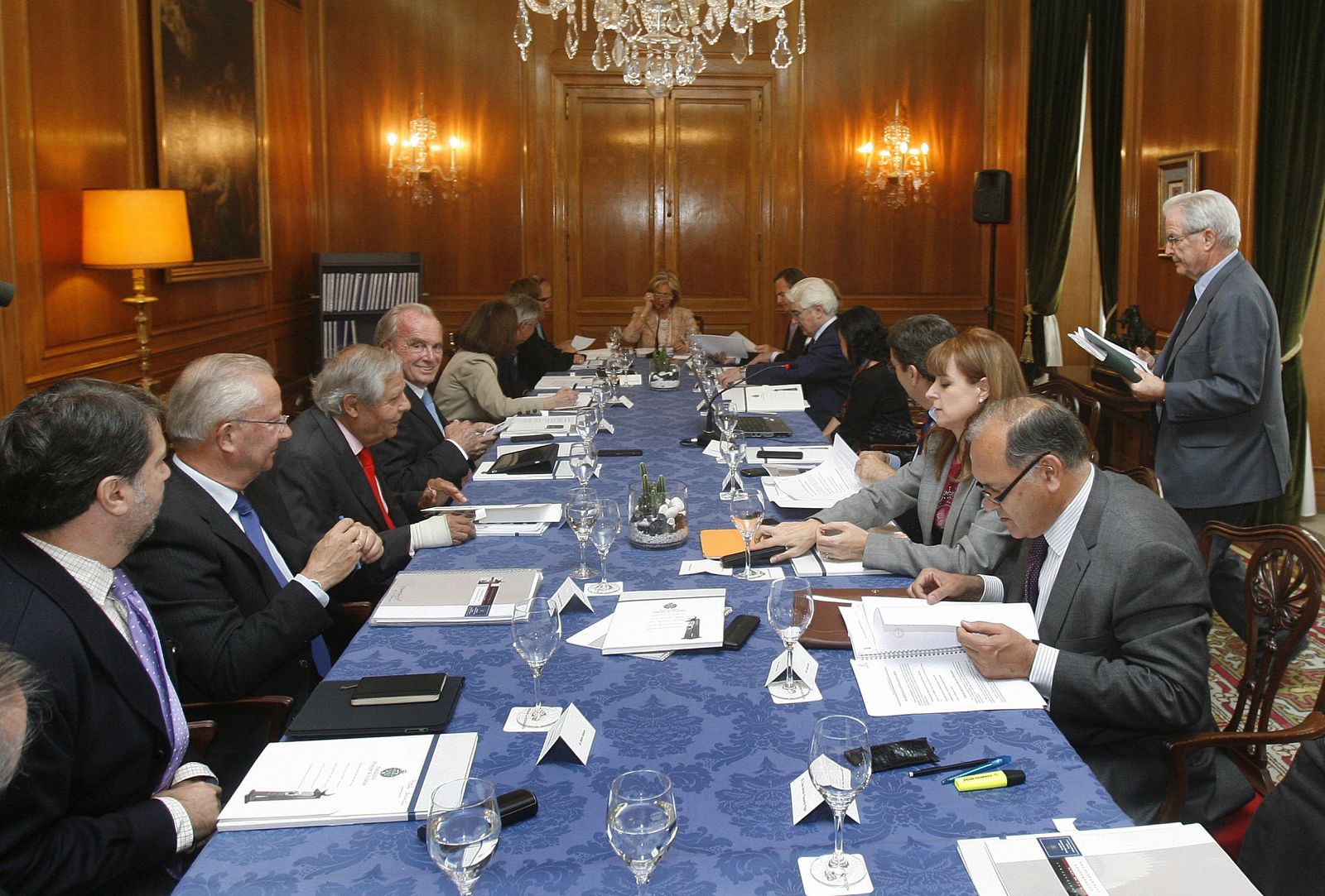 Reunión del jurado del Premio Príncipe de Asturias de Cooperación Internacional