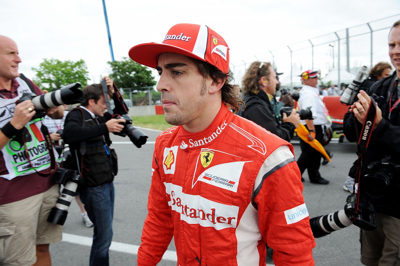 Fernando Alonso, en el GP de Canadá.