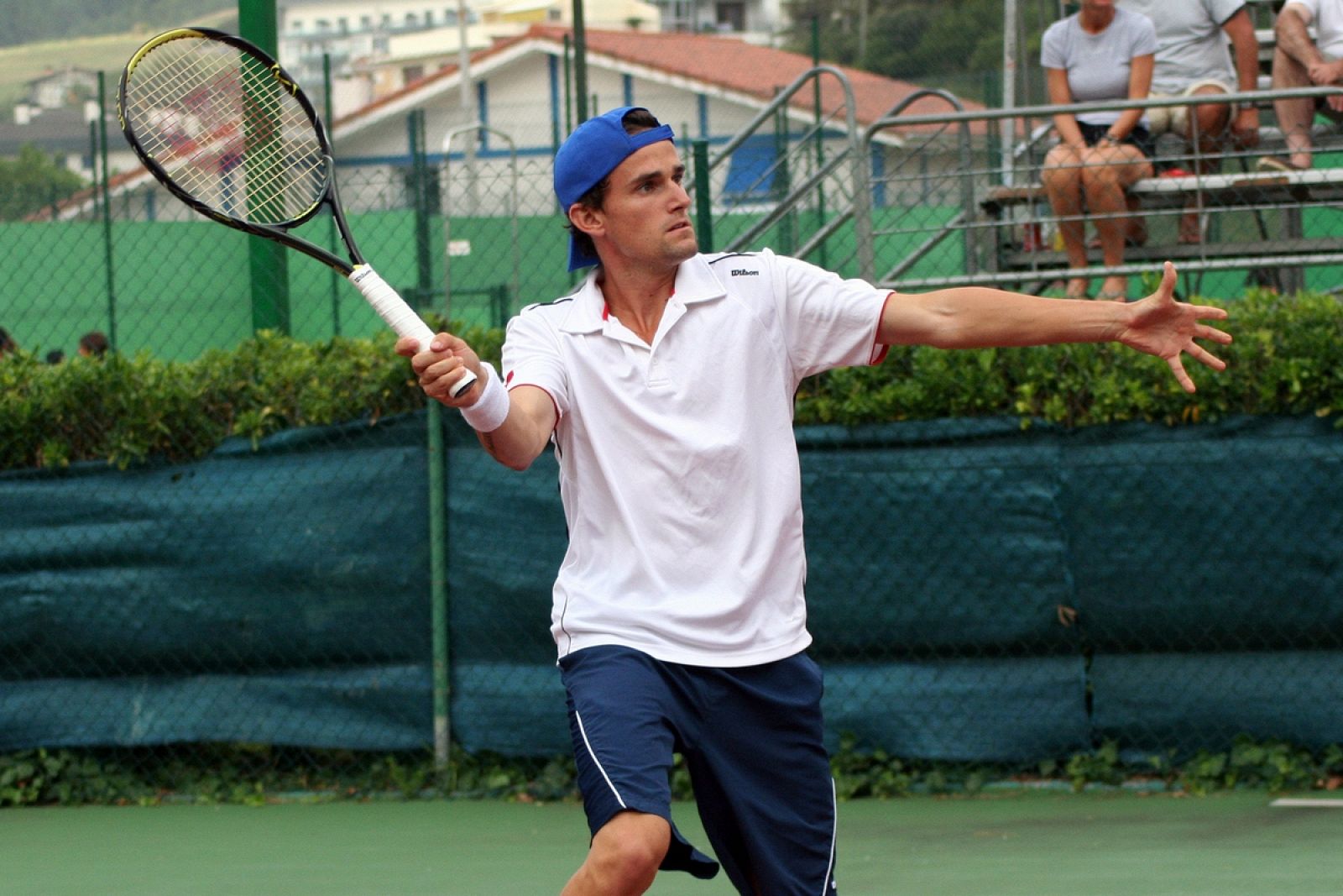 El tenista español Guillermo Olaso