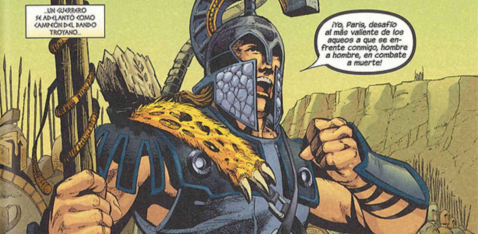  Viñeta de 'La Ilíada', de Homero, Roy Thomas y MIguel Ángel Sepúlveda