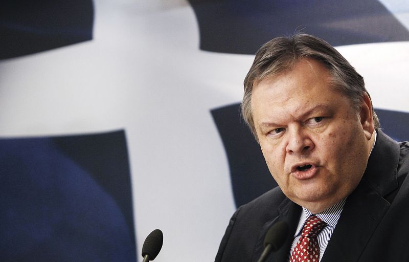Evangelos Venizelos, titular del Ministerio de Finanzas griego en Atenas.