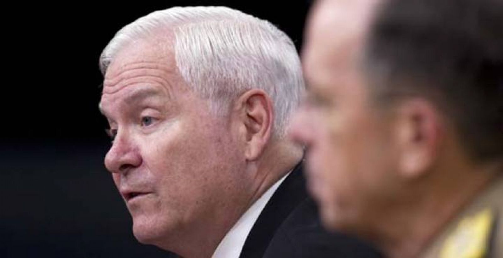 El secretario de Defensa, Robert Gates en su última conferencia de prensa en el Pentágono en Washington DC, el 16 de junio de 2011