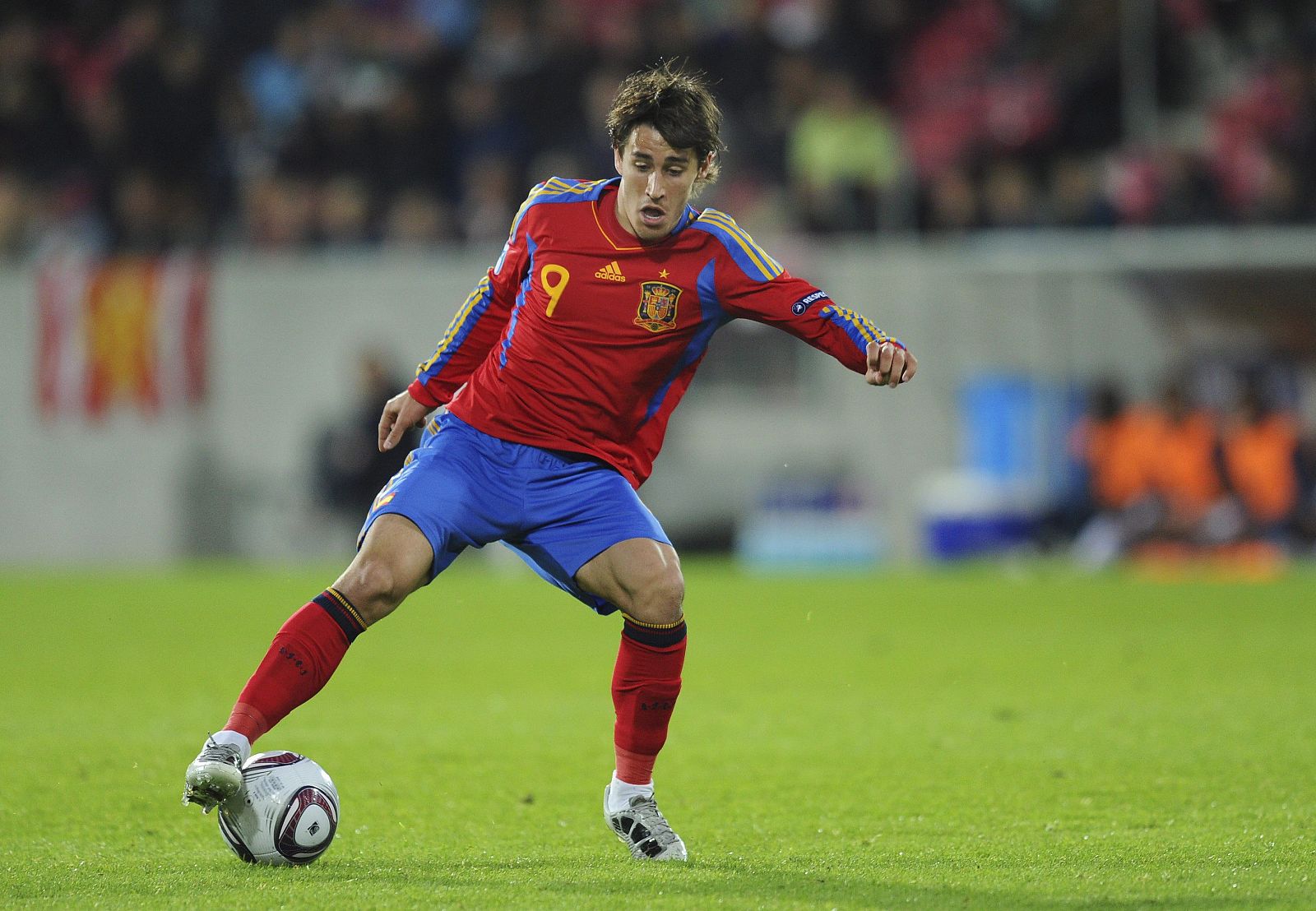 El jugador de la selección de España sub'21 y del Barcelona Bojan Krkic.