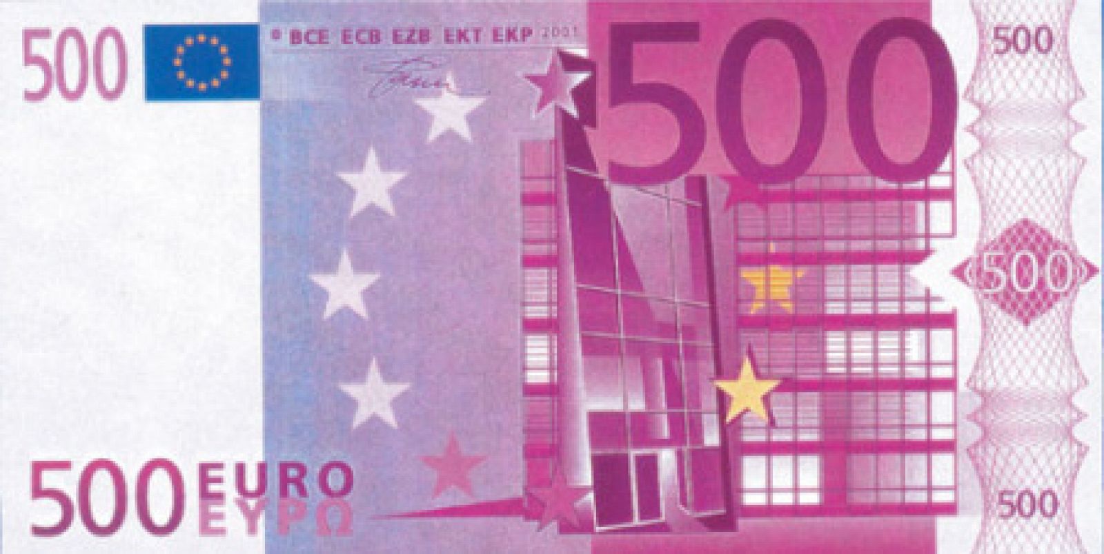 Un billete de 500 euros