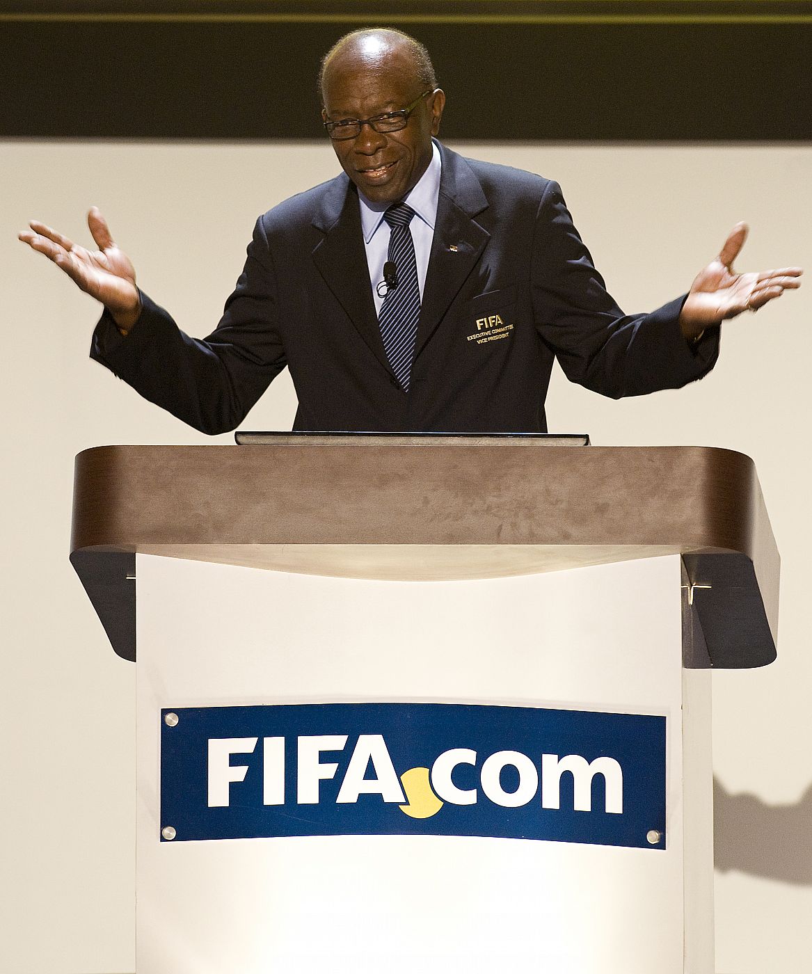 Jack Warner, expresidente de la CONCAF y exvicepresidente de la FIFA, en una imagen de archivo.
