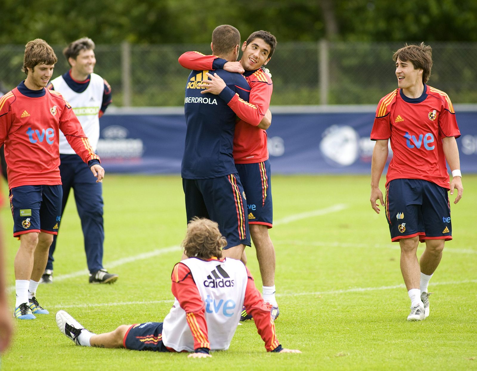 ENTRENAMIENTO DE ESPAÑA QUE PREPARA LA SEMIFINAL ANTE BIELORRUSIA