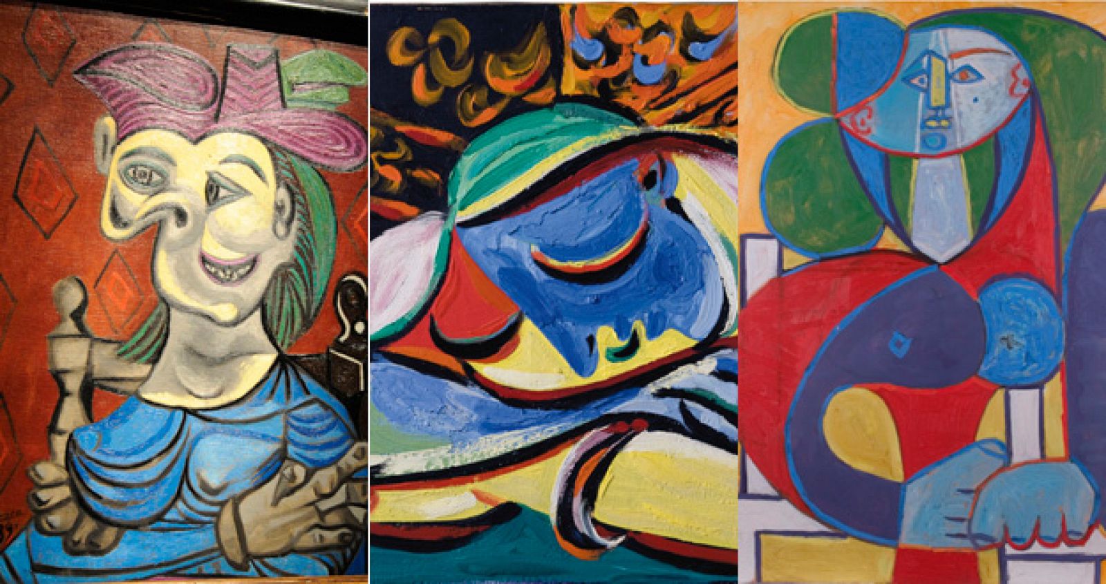 Los tres retratos de las amantes de Picasso que se han vendido por más de 47 millones de euros.