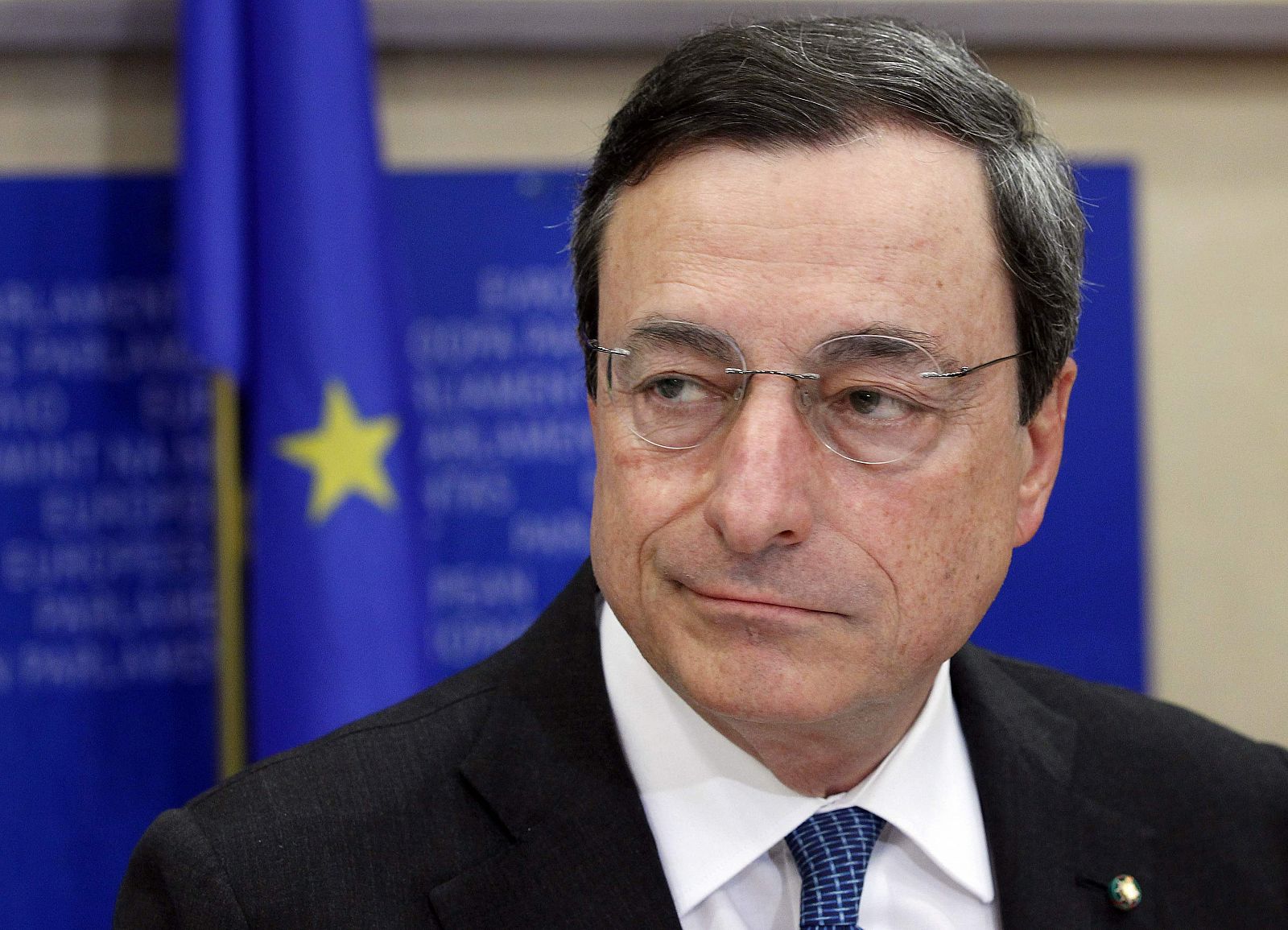 Mario Draghi en Bruselas