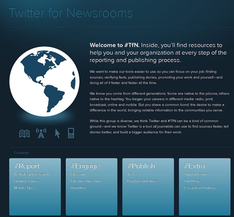 'Twitter para redacciones', la nueva herramienta virtual para periodistas