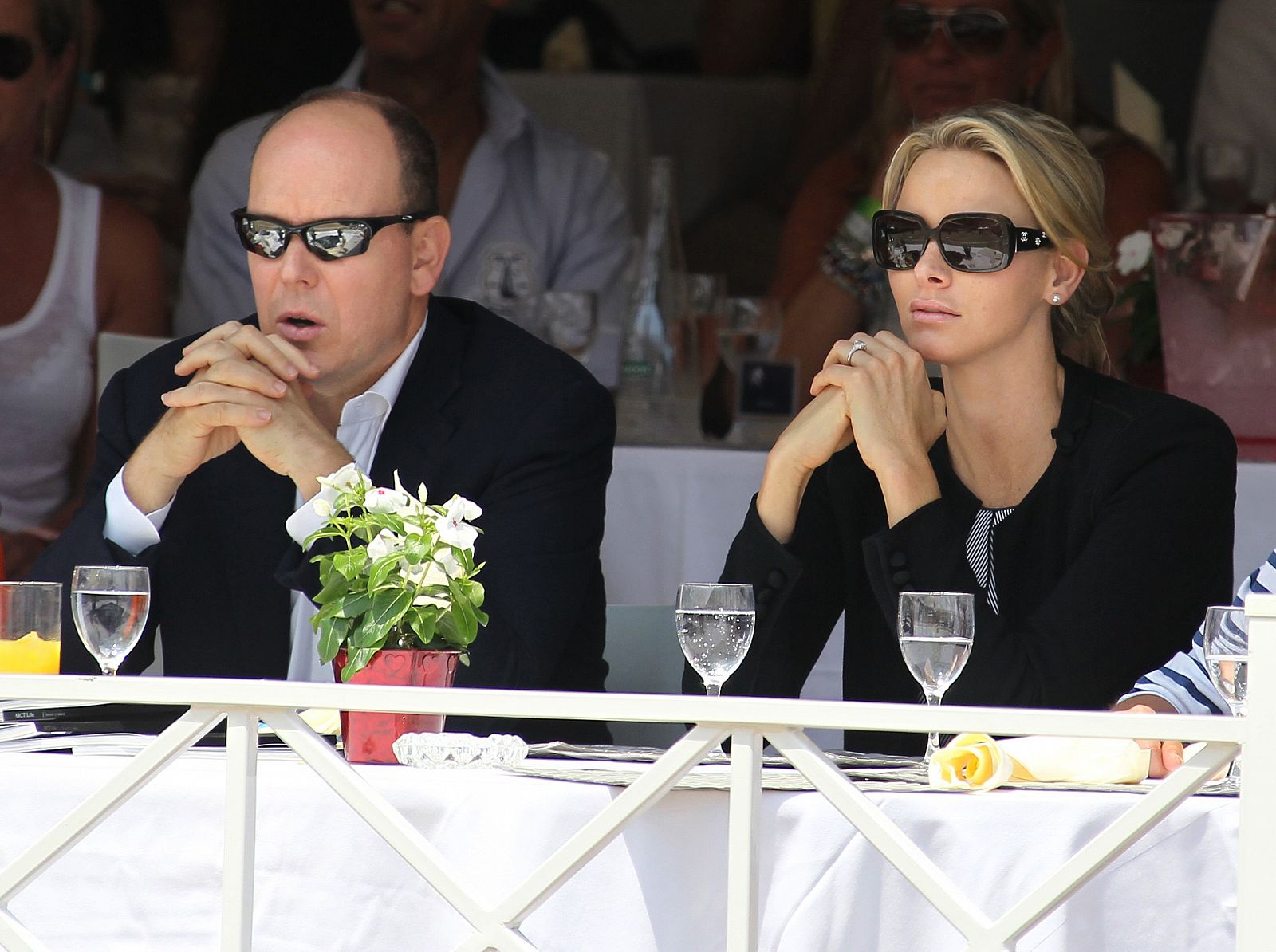 Alberto de Mónaco y Charlene Wittstock se han mostrado distantes en sus últimas apariciones, según los medios franceses.