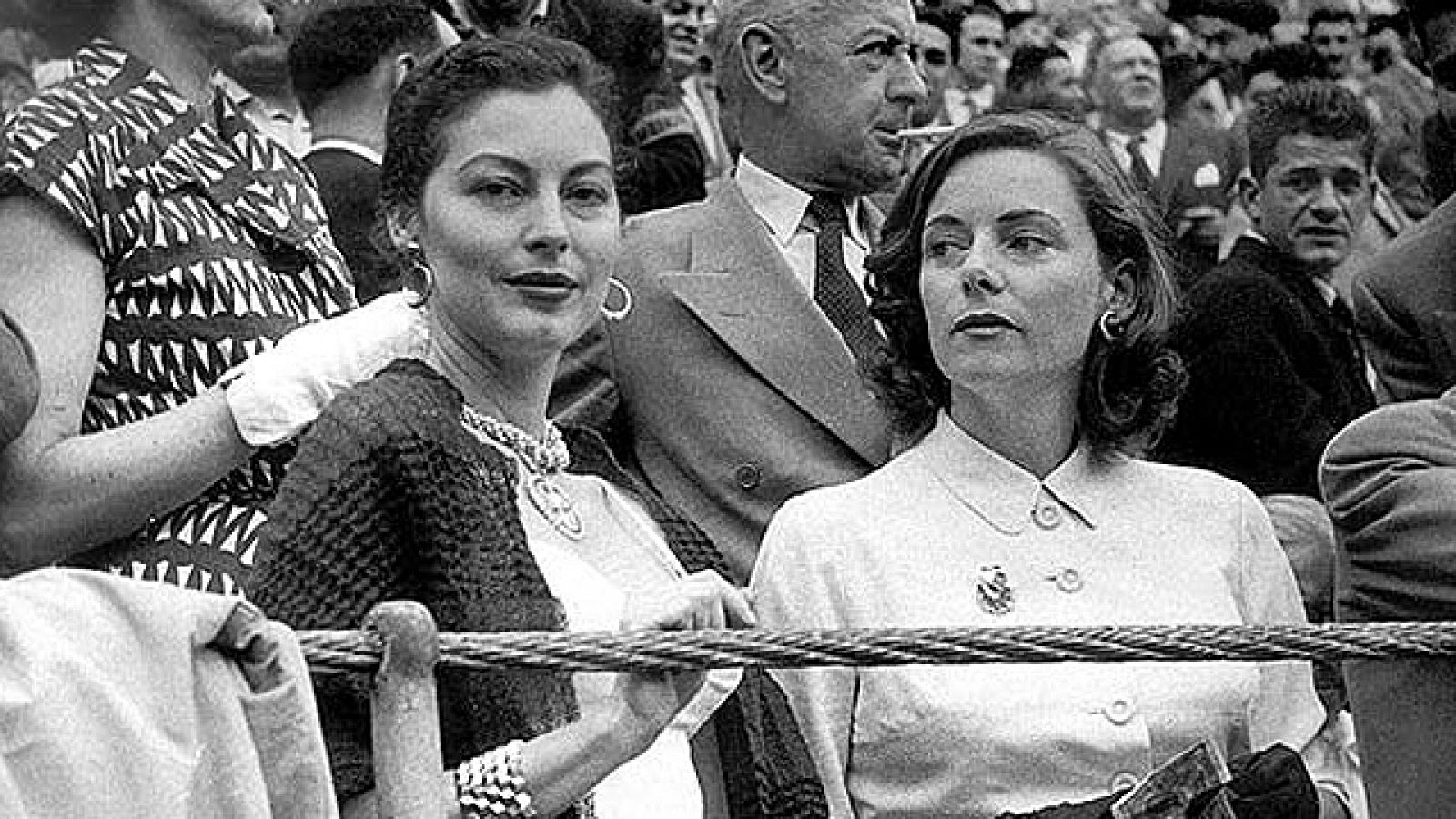 Ava Gardner en la Feria de Bilbao