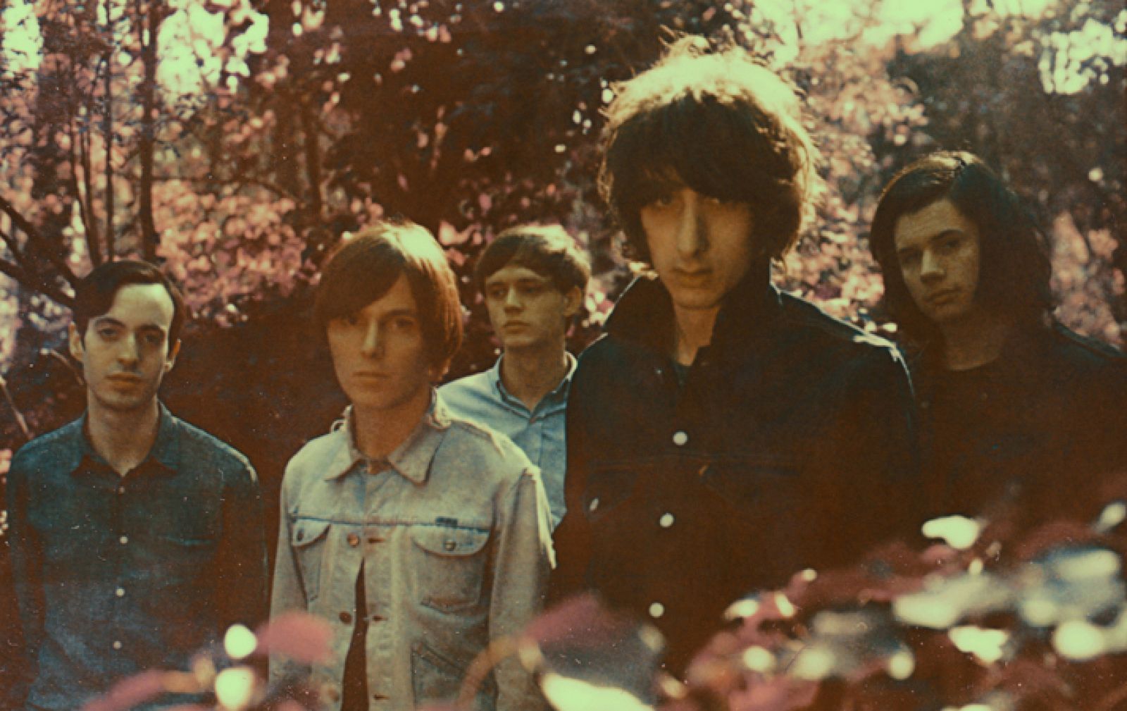 The Horrors en una foto promocional de su tercer álbum 'Skying'