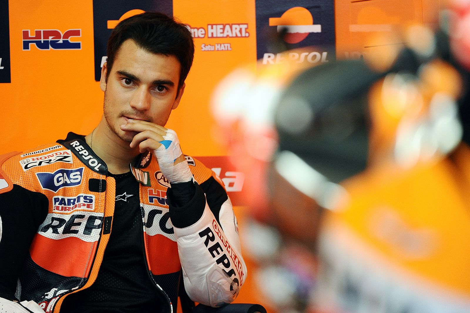 El piloto español Dani Pedrosa finalizó en Mugello en octava posición.