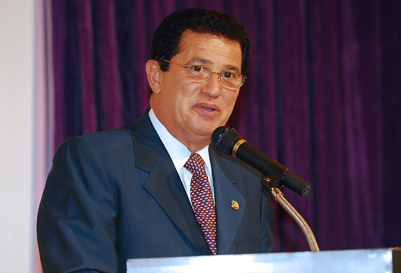 Fotografía de archivo del exministro brasileño de Transporte, Alfredo Nascimento