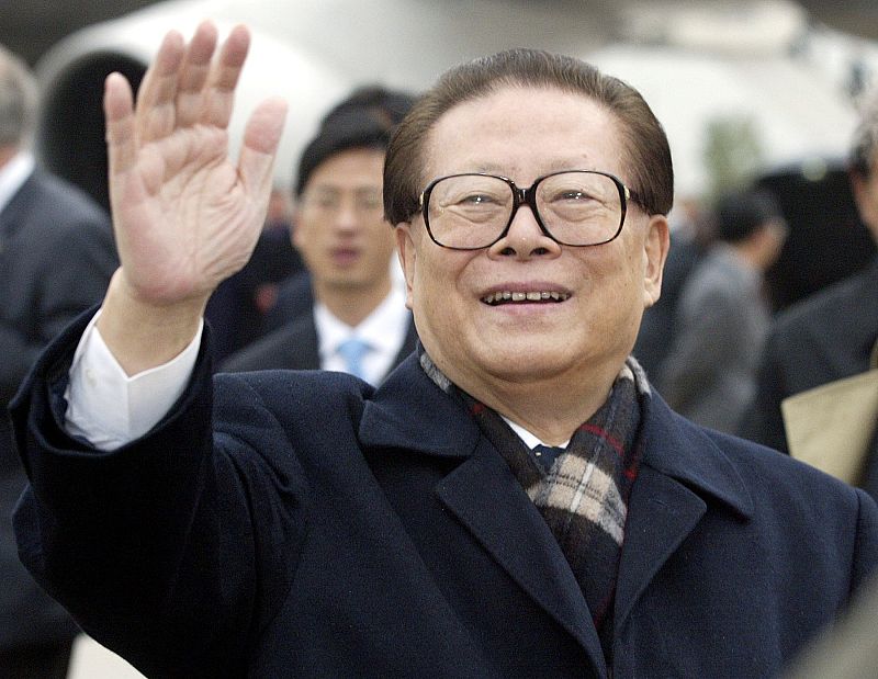 Imagen de archivo del expresidente chino Jiang Zemin