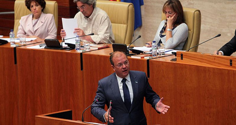 El presidente de Extremadura, José Antonio Monago.