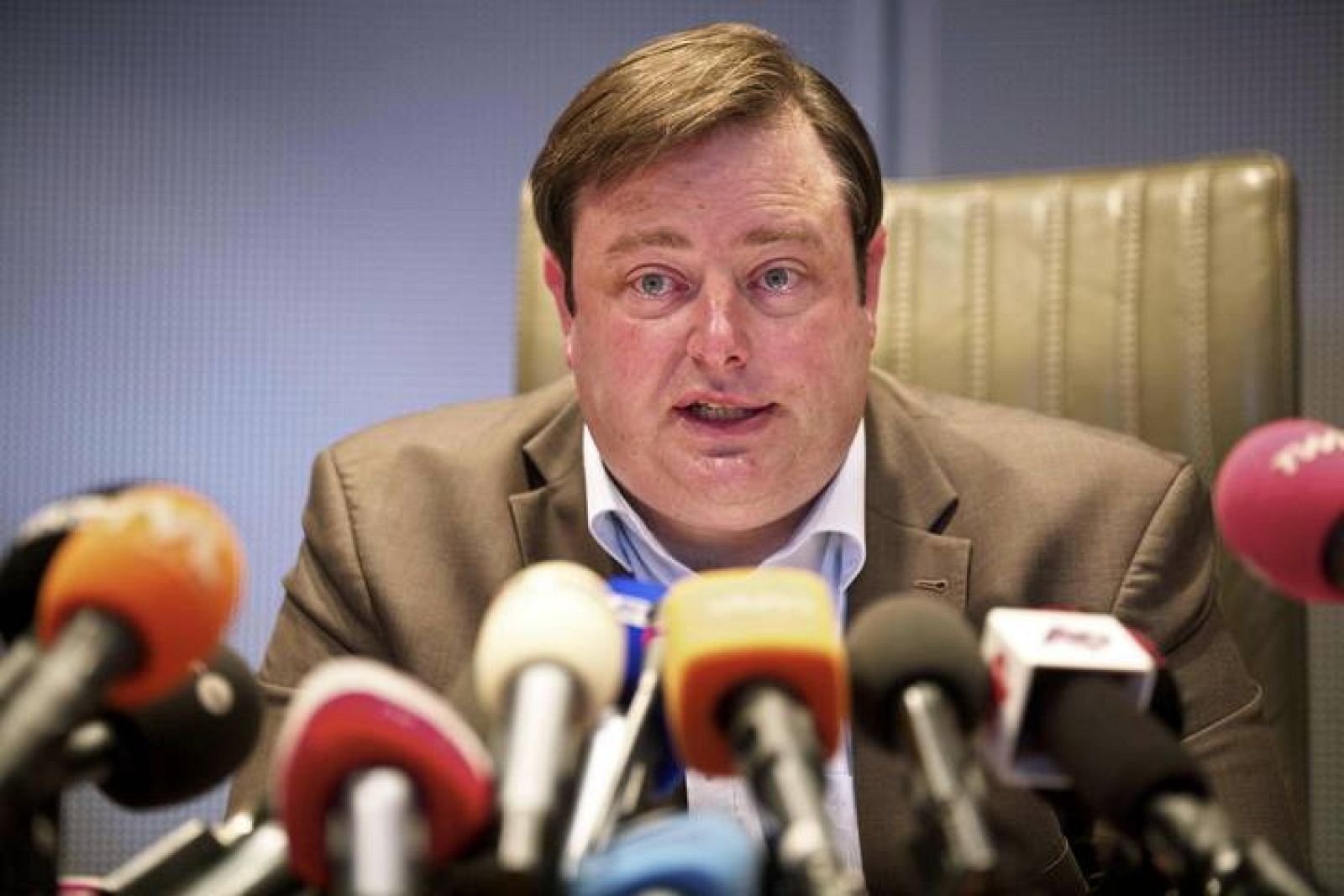  El líder de los independentistas flamencos, Bart De Wever,