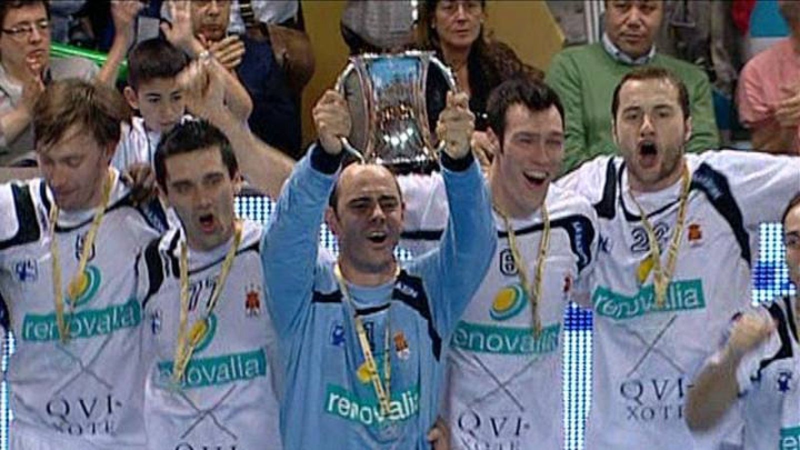 Los jugadores del antiguo BM Ciudad Real 