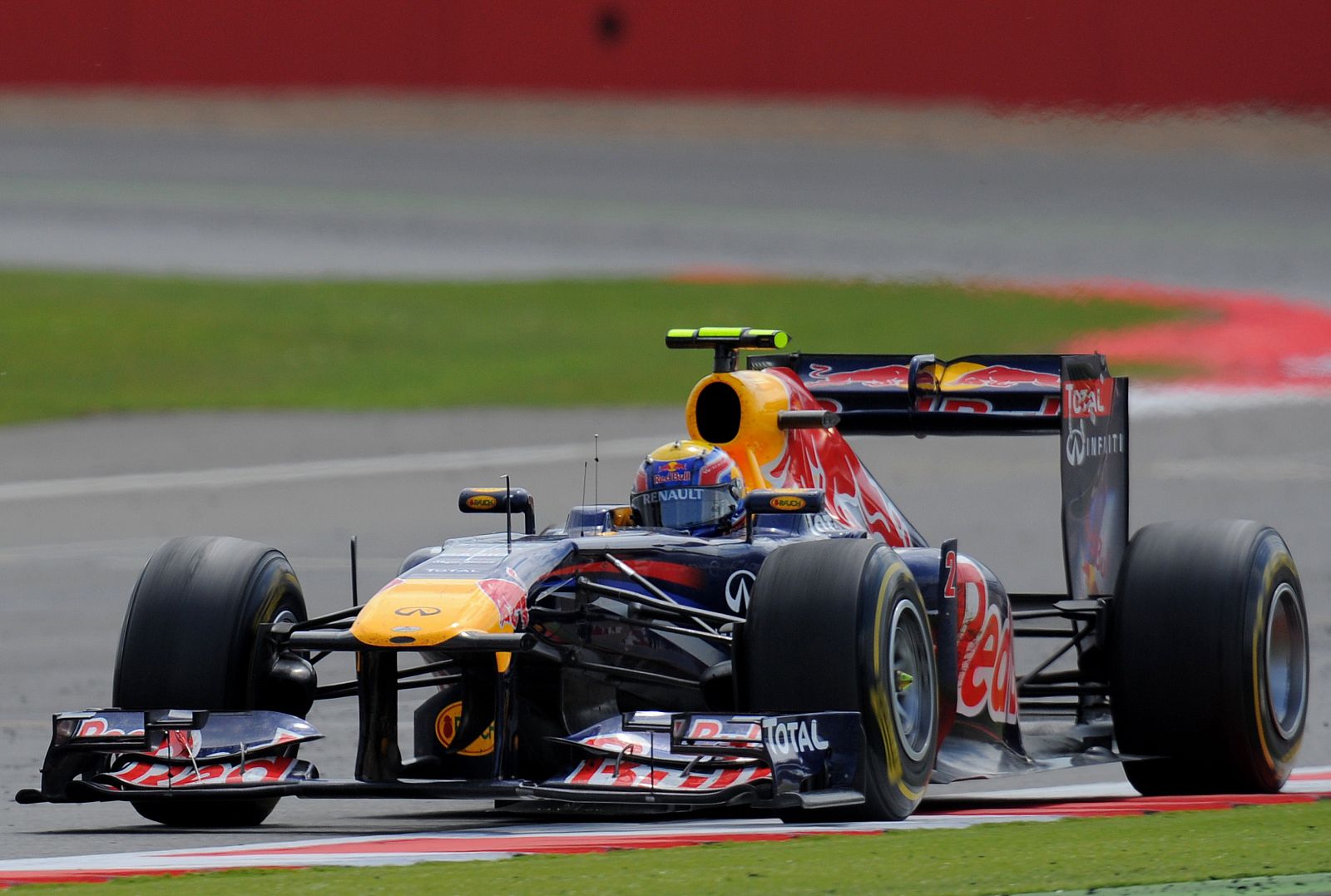 El piloto de Red Bull, Mark Webber