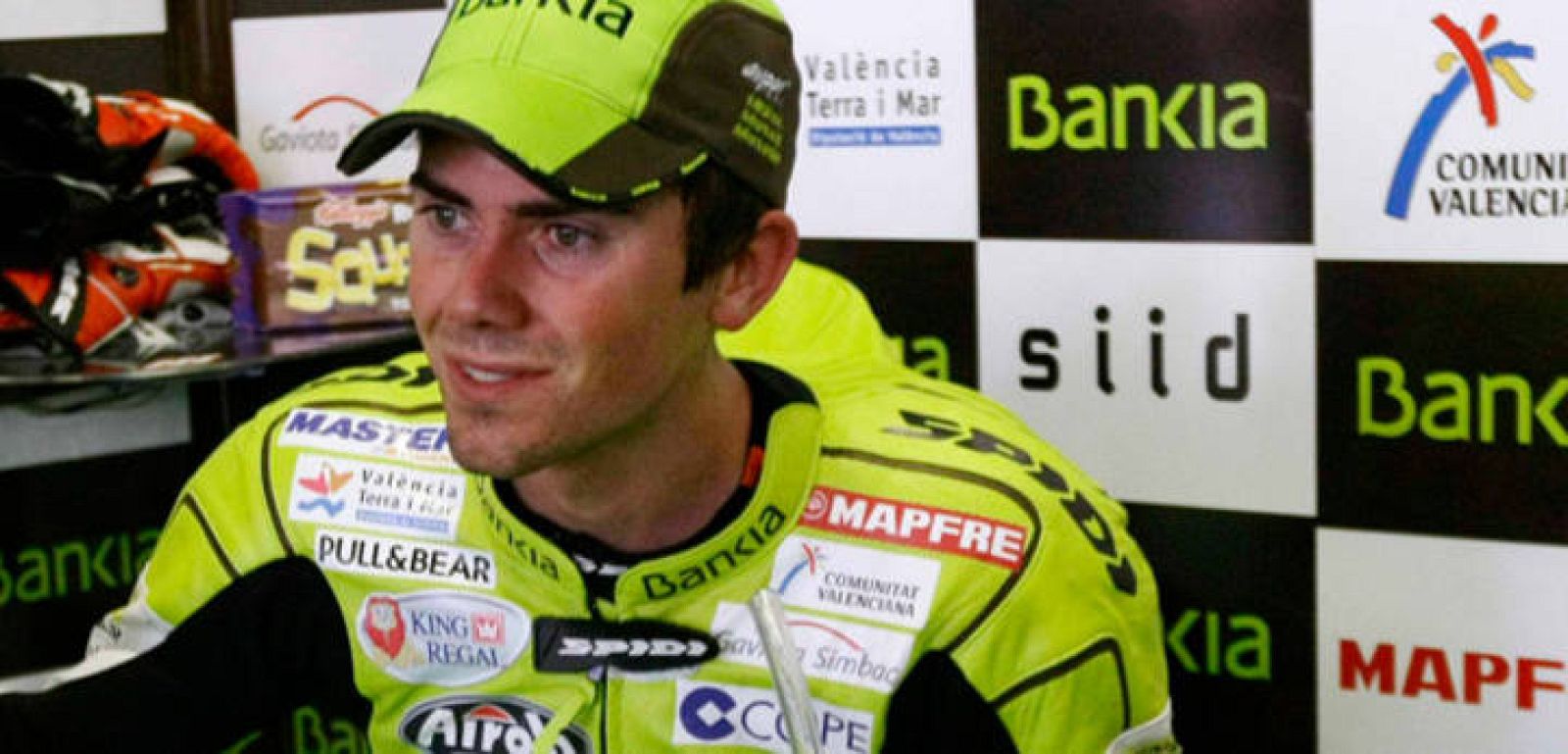 El actual líder del Mundial de 125cc, Nico Terol