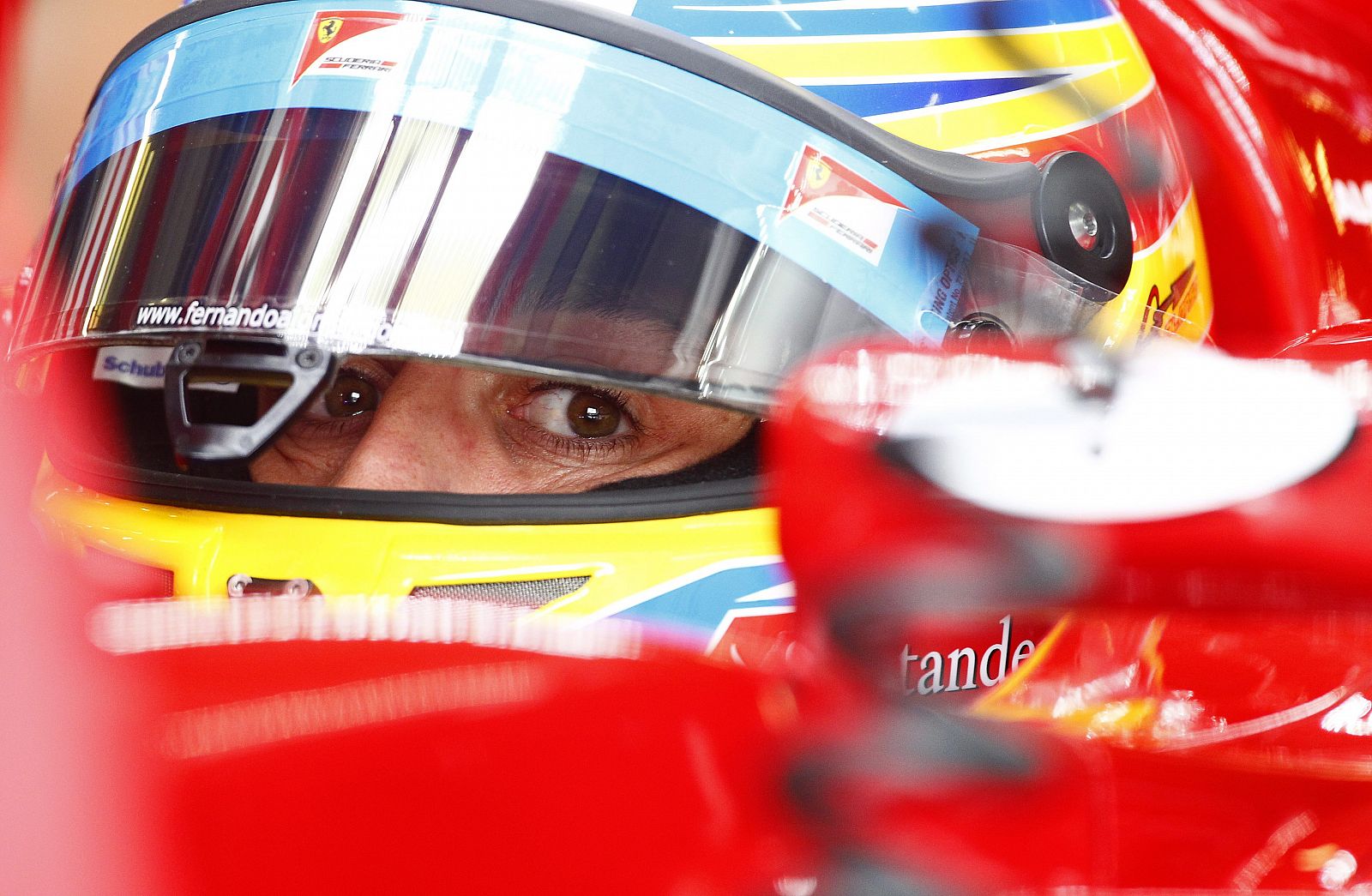 Fernando Alonso, contento con su coche