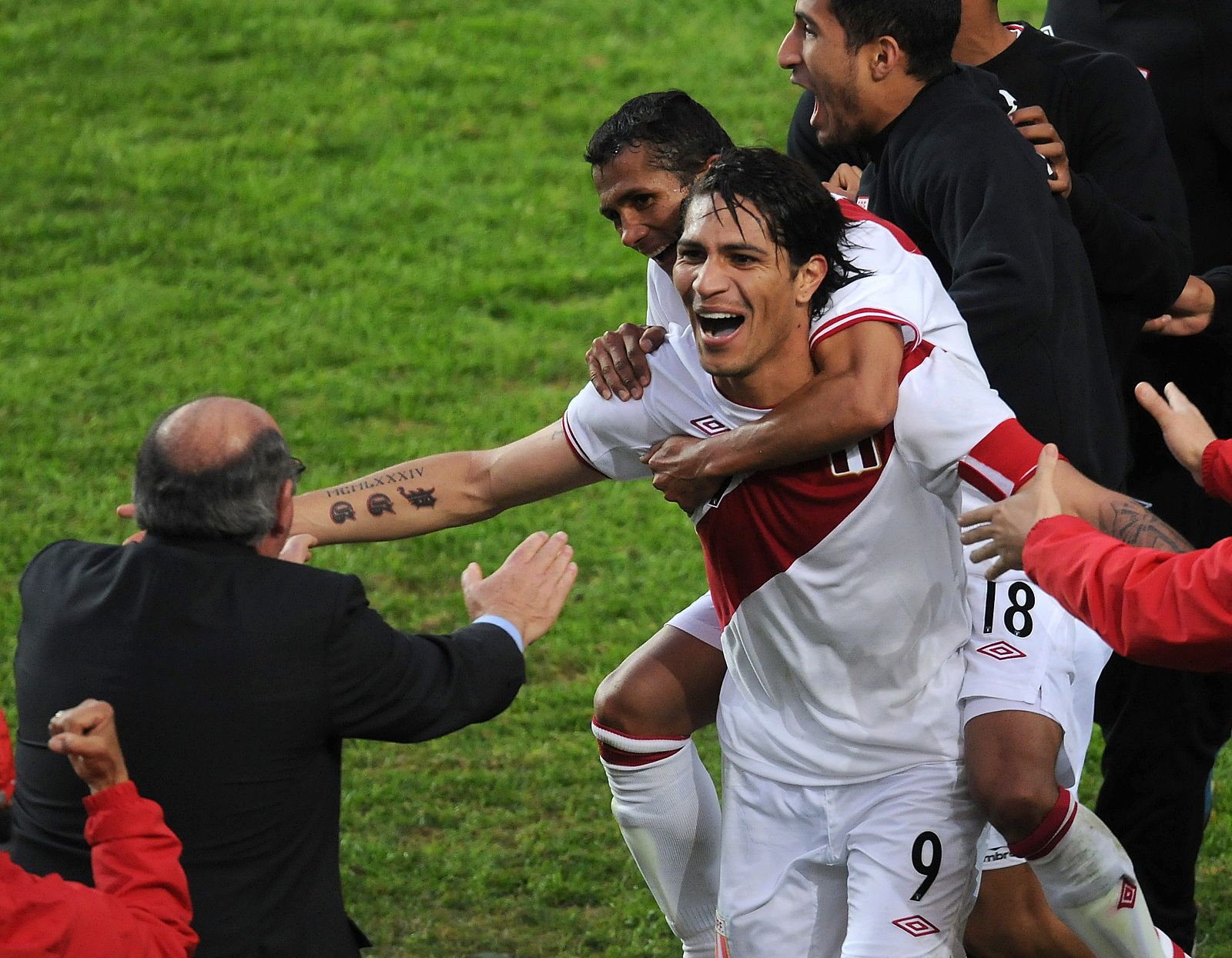 Paolo Guerrero, con 3 goles, ha sido la gran estrella del encuentro.