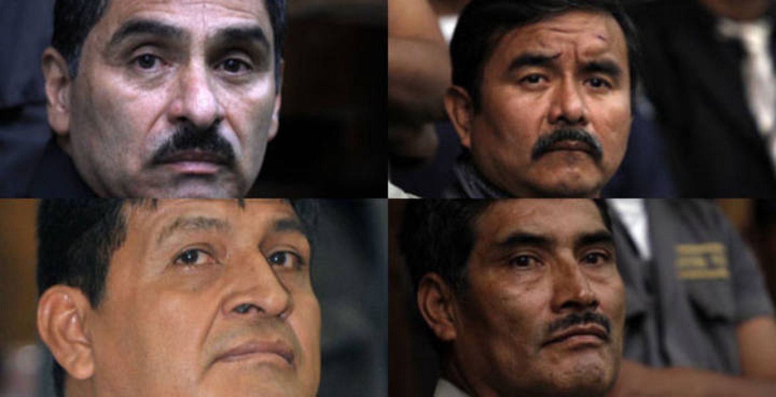 Los militares exmilitatares juzgados, Carlos Antonio Carías, el sub-instructor del Ejército Reyes Collin, y los exmilitares Manuel Pop, y Daniel Martínez han declarado su inocencia de los crímenes.