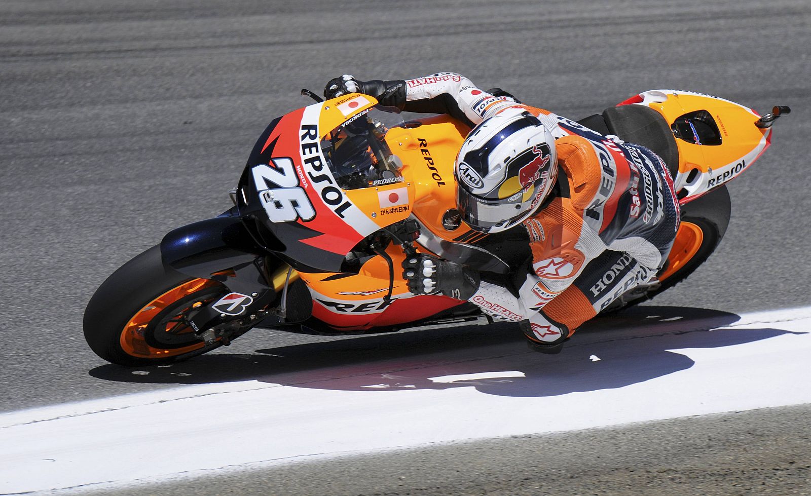 Dani Pedrosa, durante el pasado GP de Laguna Seca, en Estados Unidos.