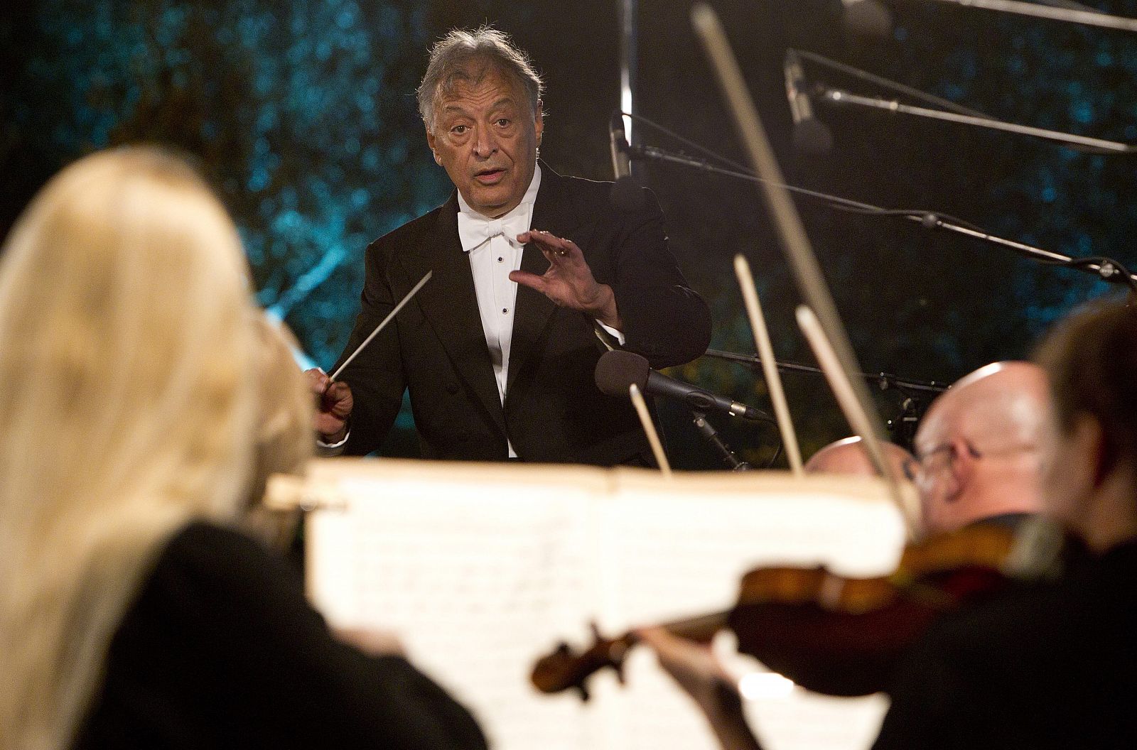 JERUSALÉN ACOGE UN CONCIERTO CON MOTIVO DEL 50º ANIVERSARIO DE LA UNIÓN DEL DIRECTOR DE ORIGEN INDIO ZUBIN MEHTA CON LA FILARMÓNICA DE ISRAEL