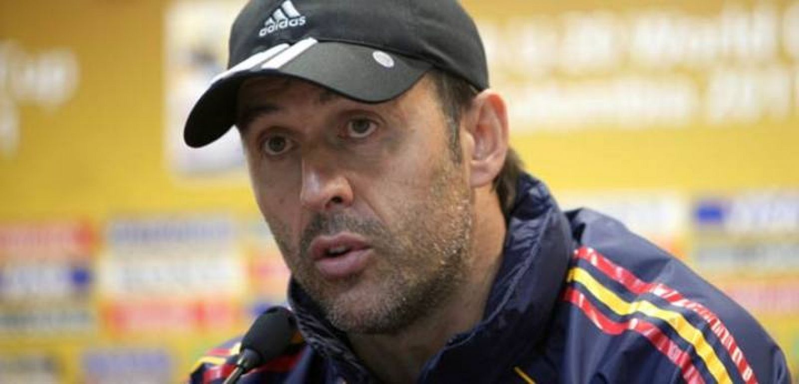 Julen Lopetegui en su época como entrenador de la selección española Sub20.