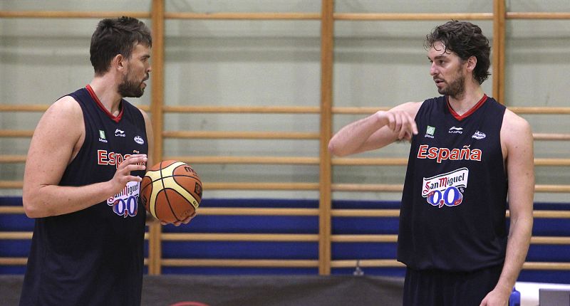 ENTRENAMIENTO SELECCIÓN ESPAÑOLA DE BALONCESTO