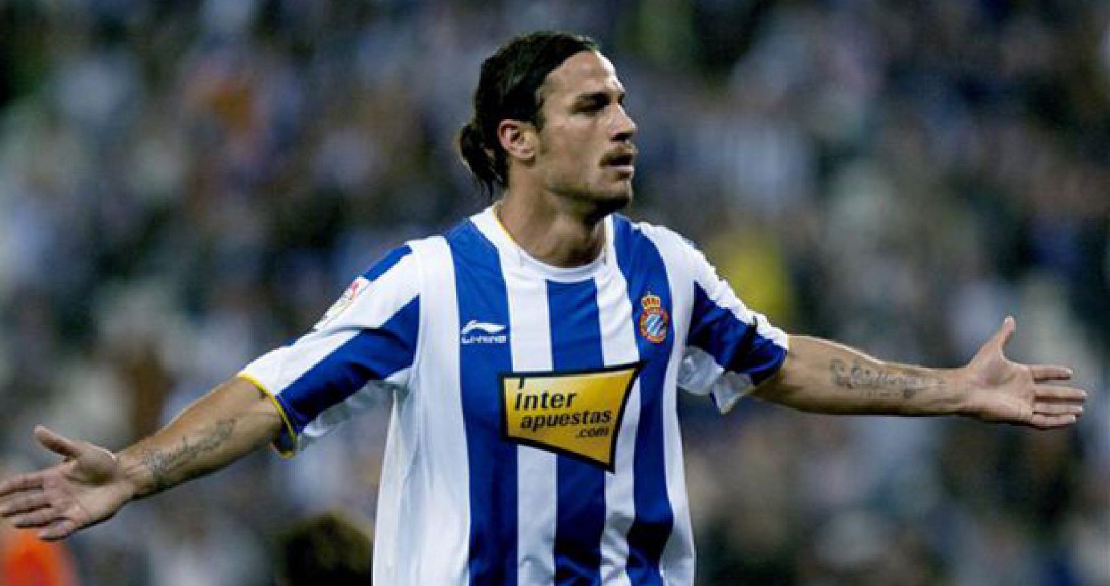 Osvaldo, jugador del Espanyol
