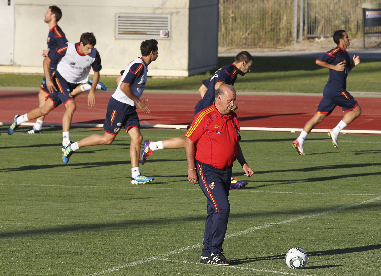 ENTRENAMIENTO SELECCIÓN ESPAÑOLA