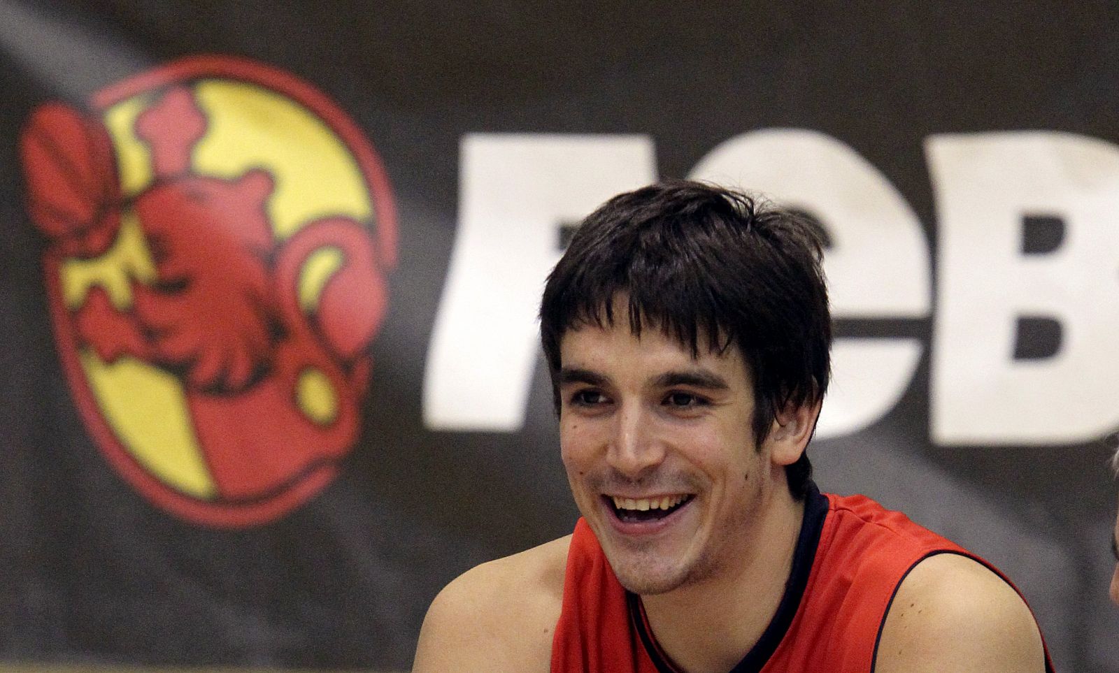 El jugador de la selección española de baloncesto, Carlos Suárez.