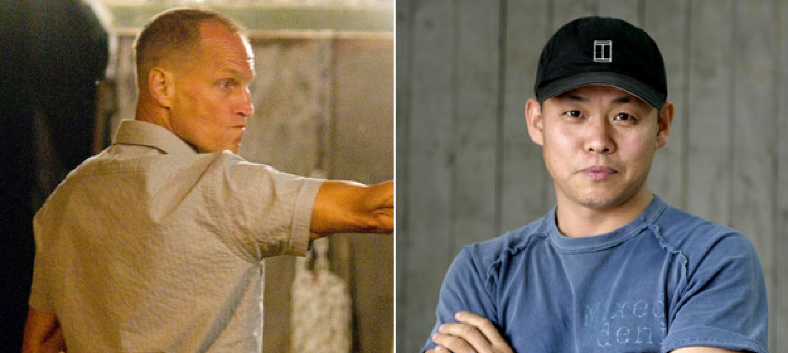 Woody Harrelson en 'Rampart' de Oren Moverman y, a la derecha, el cineasta surcoreano Kim Ki-duk