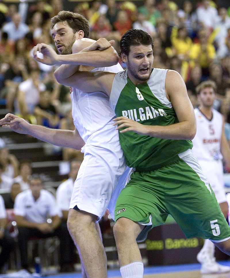 La selección búlgara incluyó en su preparación un partido contra España.