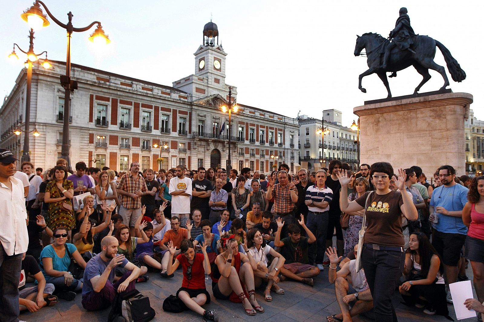 CONCENTRACION INDIGNADOS EN SOL